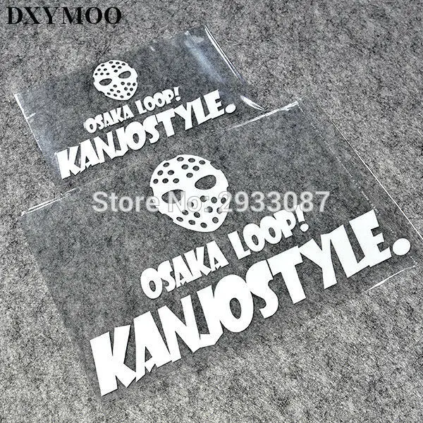 Japan JDM Осака петля KANJOSTYLE Автомобиль Мотоцикл велосипед фотоотражающие наклейки