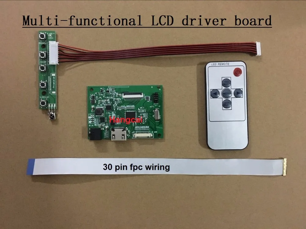 30 контактная плата драйвера ЖК дисплея PCB 800807V6 1HDMI EDP для разрешения экрана 1920*1200
