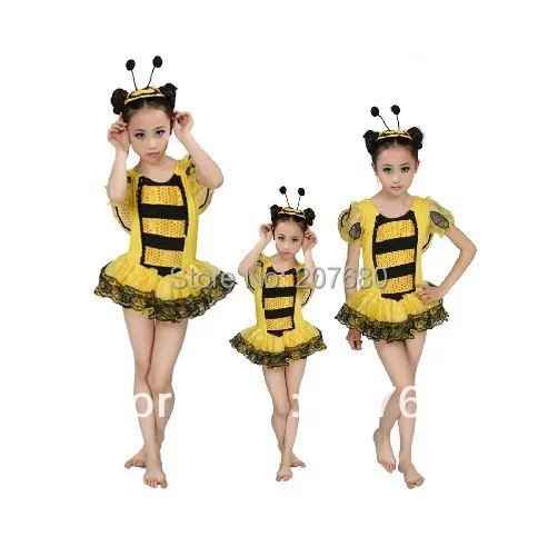 

cute Kids Birthday Party Bee Themed costumes Kids Stage performance Cosplay Costume Fancy dress
