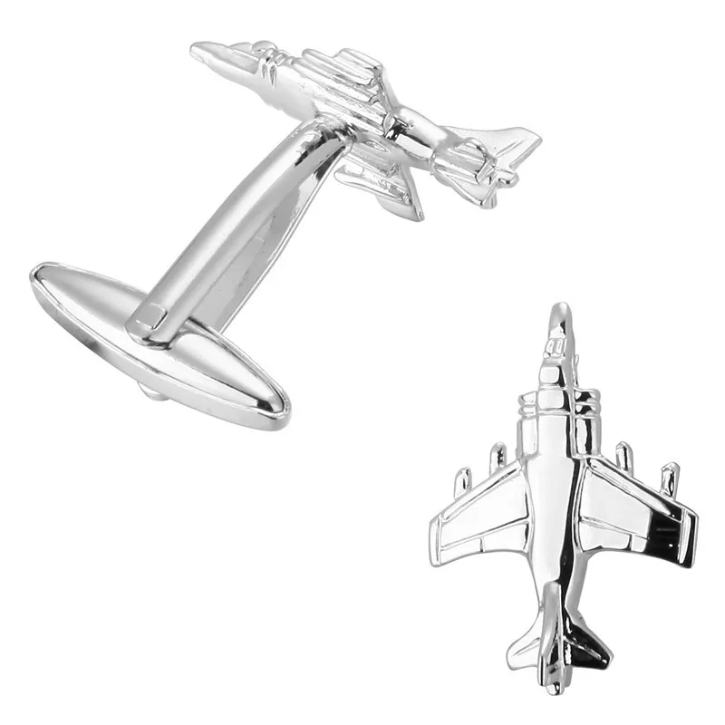 

KC fashion silvery plane Cufflinks high-quality copper material Mens Long Sleeve Shirt Cufflinks Wedding Gift