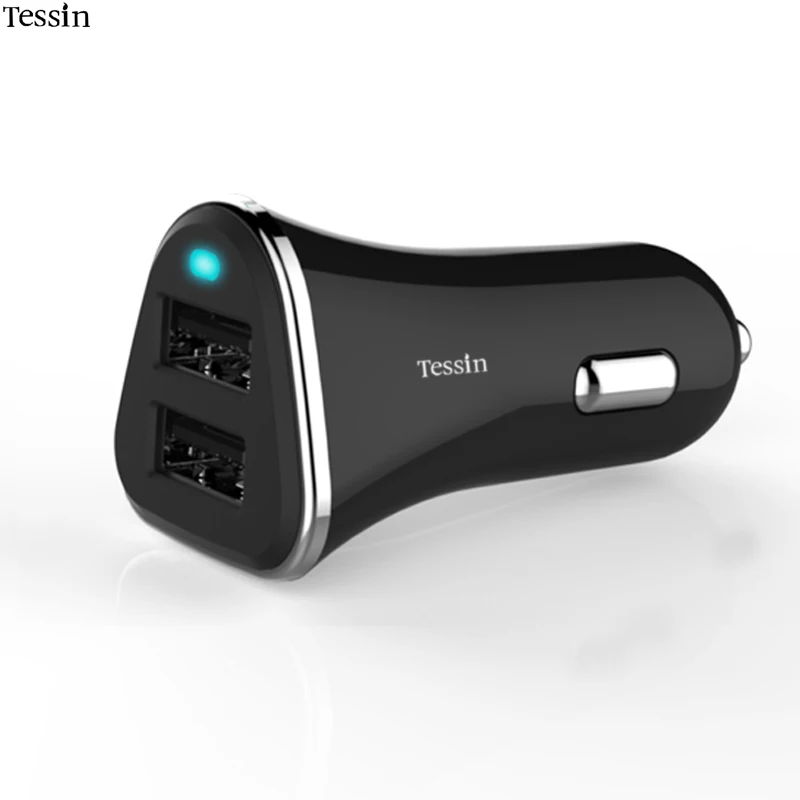 INGMAYA автомобильное зарядное устройство с двумя портами USB 2.4A 12 Вт быстрой зарядки