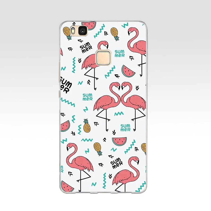 38 G For Cover Huawei P9 Lite Case Cute Animal Silicon Soft TPU for Funda Huawei P9 Lite Case P9 P9Lite Phone Back Cases - Color: 38