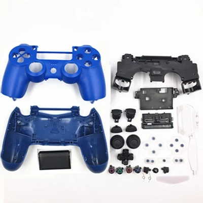 Blue PS4 Pro 4,0 корпус для игрового контроллера чехол спереди и длинное сзади жесткий верх Корпус чехол для Sony Playstation 4 Pro Dualshock 4 Pro JDM-040 - Цвет: Blue