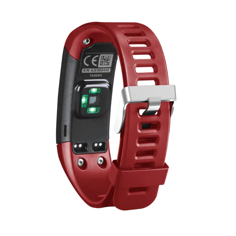 Сменный мягкий силиконовый браслет для Garmin Vivosmart HR спортивный аксессуар Прямая