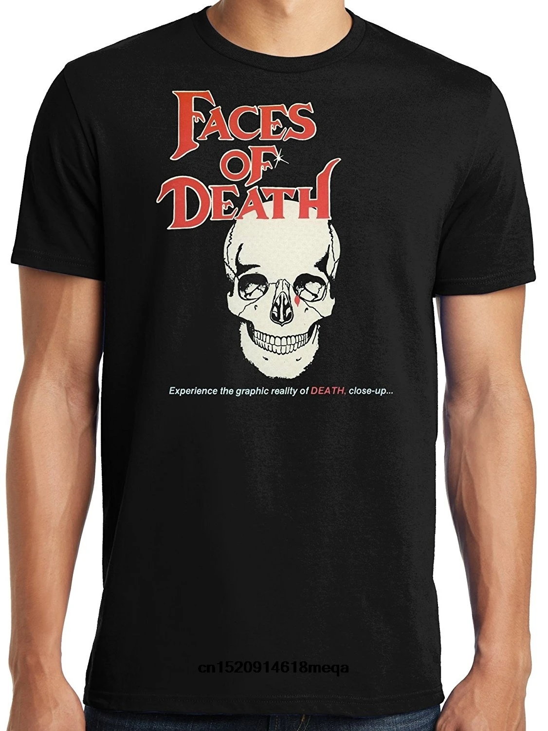 Возьмите футболка лица смерти кино плакат Для Мужчин's Модная | Мужская одежда