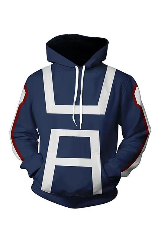 

My Hero Academia Boku no Hero School Training Uniform Bakugou Katsuki Pullover Hoodie Unisex