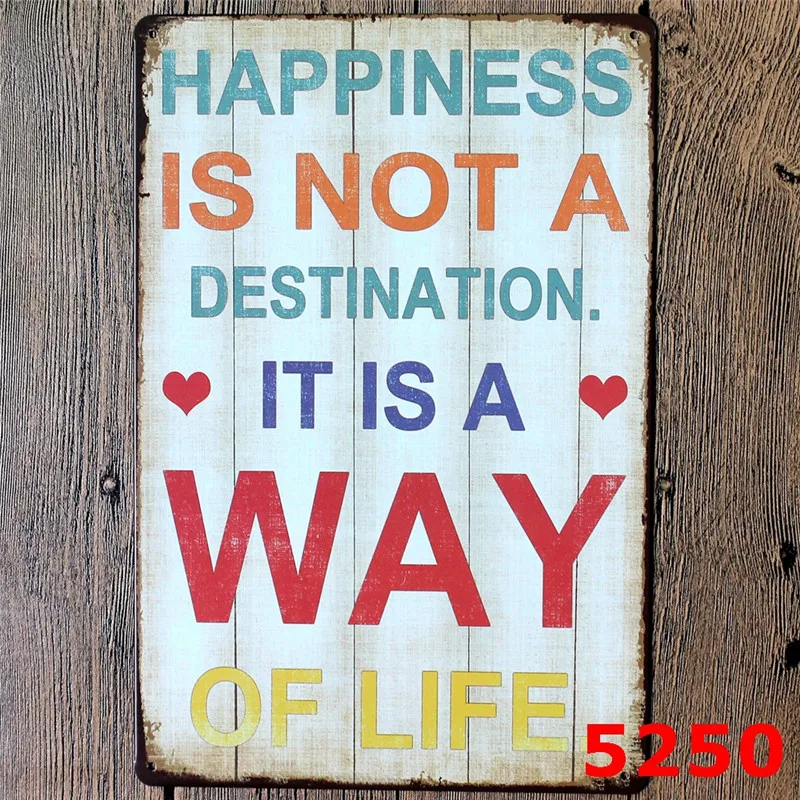 Простые Романтические поэзии Life Is металлические жестяные знаки настенный постер