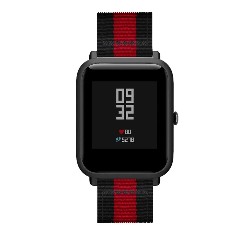 Новый тканевый ремешок для Huami Amazfit GTS браслета Xiaomi Bip BIT PACE Lite Молодежный умный