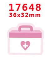 PR-17648 Наборы для творчества Герой мультфильма с плоской задней частью Плоские наклейки 30 штук. PR-16966-17795 - Цвет: PR-17648