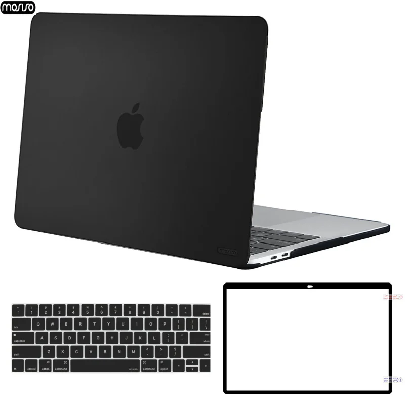 Чехол MOSISO для ноутбука Macbook Pro 13 15 Touch Bar A1706 A1707 A1708 A1989 A1990 матовый чехол 3 дюйма|Сумки
