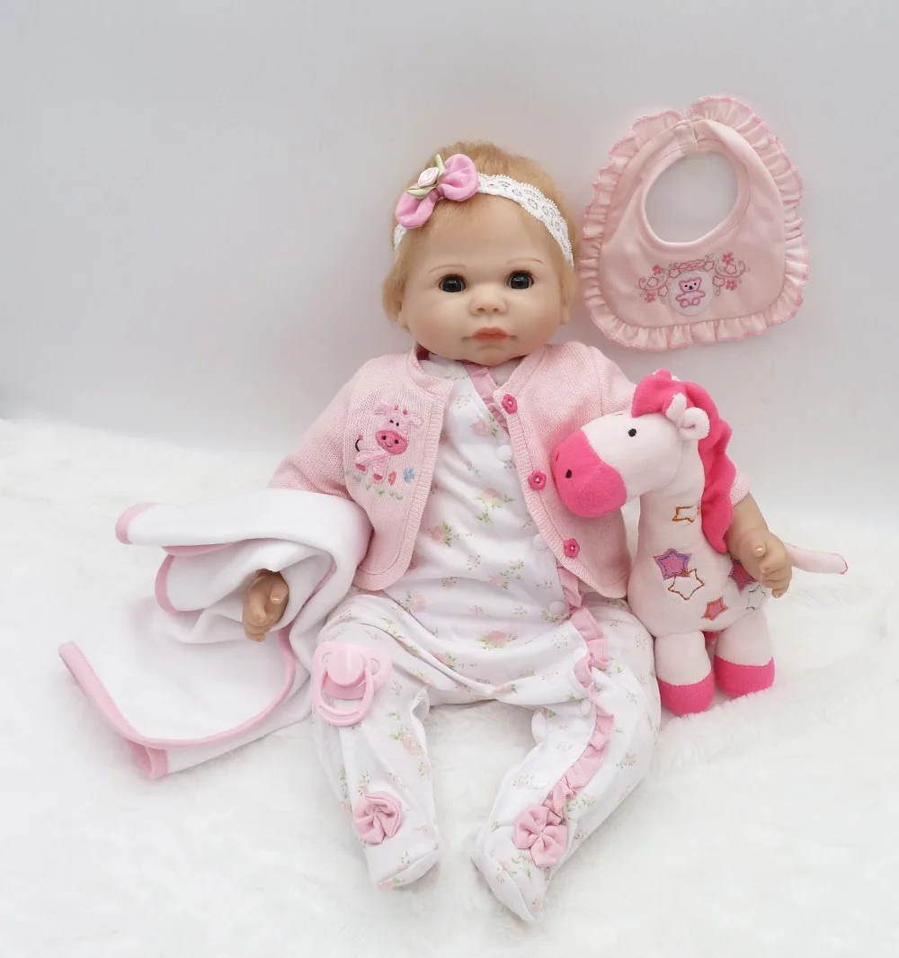 Силиконовая кукла reborn baby Реалистичная 20 дюймов 50|Куклы| |