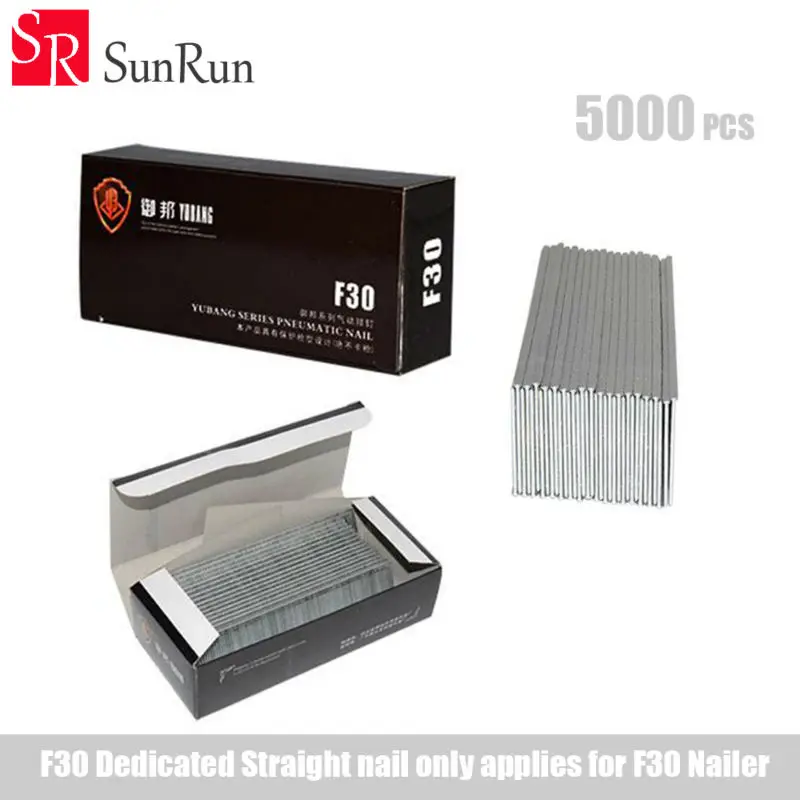 Специальный прямой гвоздь F30 гвозди пневматического пистолета плотничный