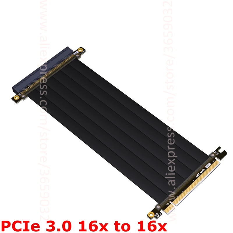 Чехол PCI Express E x16 на PCIE 3 0 16x pci e видеокарта Удлинительный кабель для GTX1080TI firepro w7100
