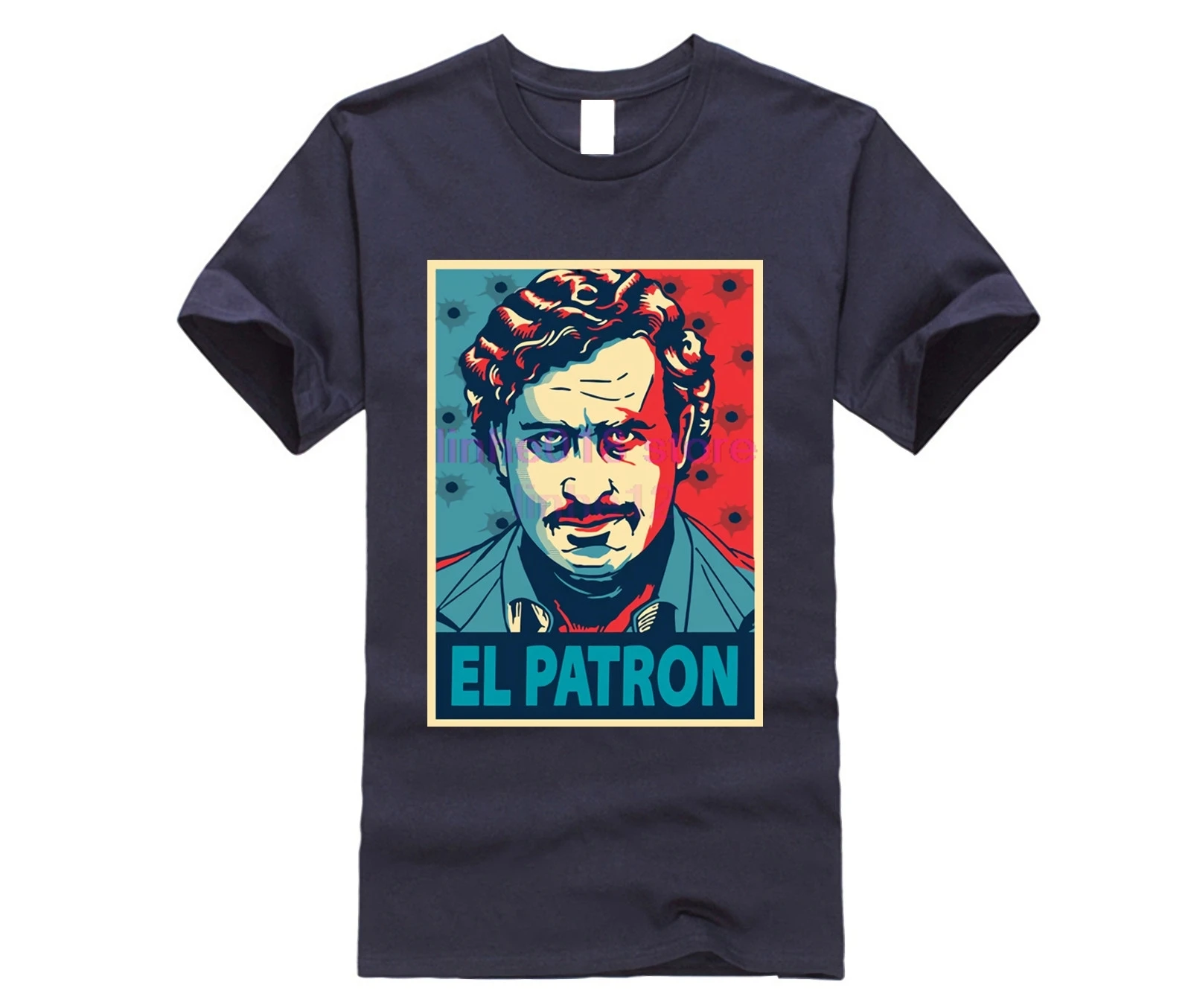 Новинка 2019 года летняя модная футболка Hardcore Wear хлопковая Narcos Pablo Escobar El Patrol Del Mal