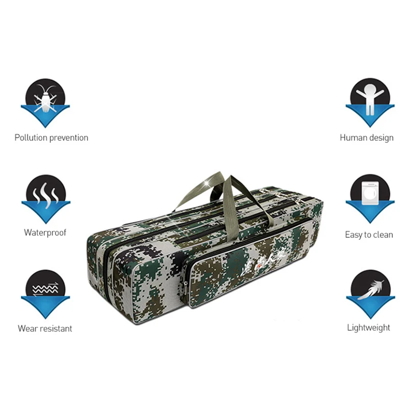 Сумка для рыболовной удочки 2/3 слоев 80/90/120 см XA75G | Спорт и развлечения