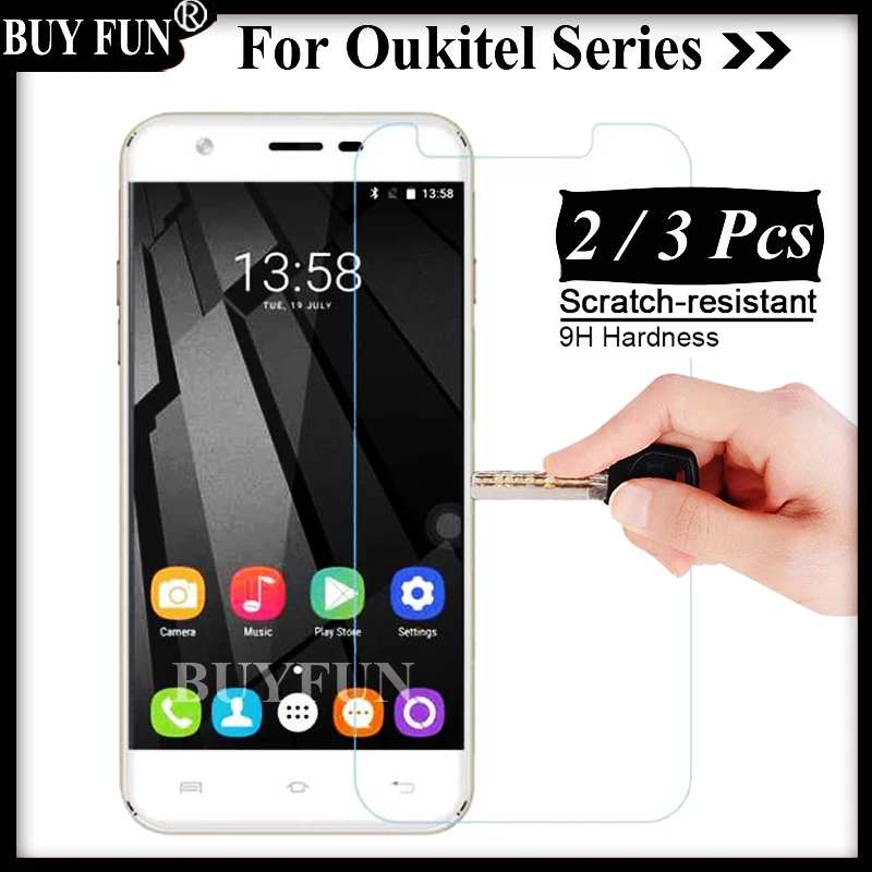 Закаленное стекло для Oukitel U20 Plus 9 H 2 5 Защитная пленка U 20 Plus|tempered glass|glass for9 h |