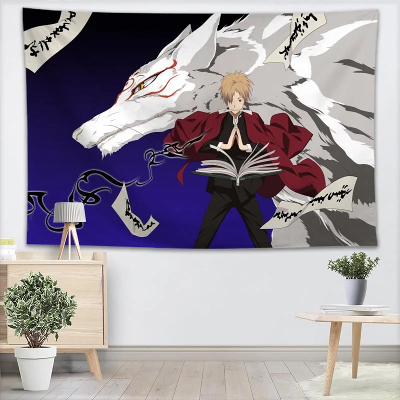 Гобелен Нацумэ Yuujinchou аниме гобелен настенный Лесной покрывало коврик для йоги