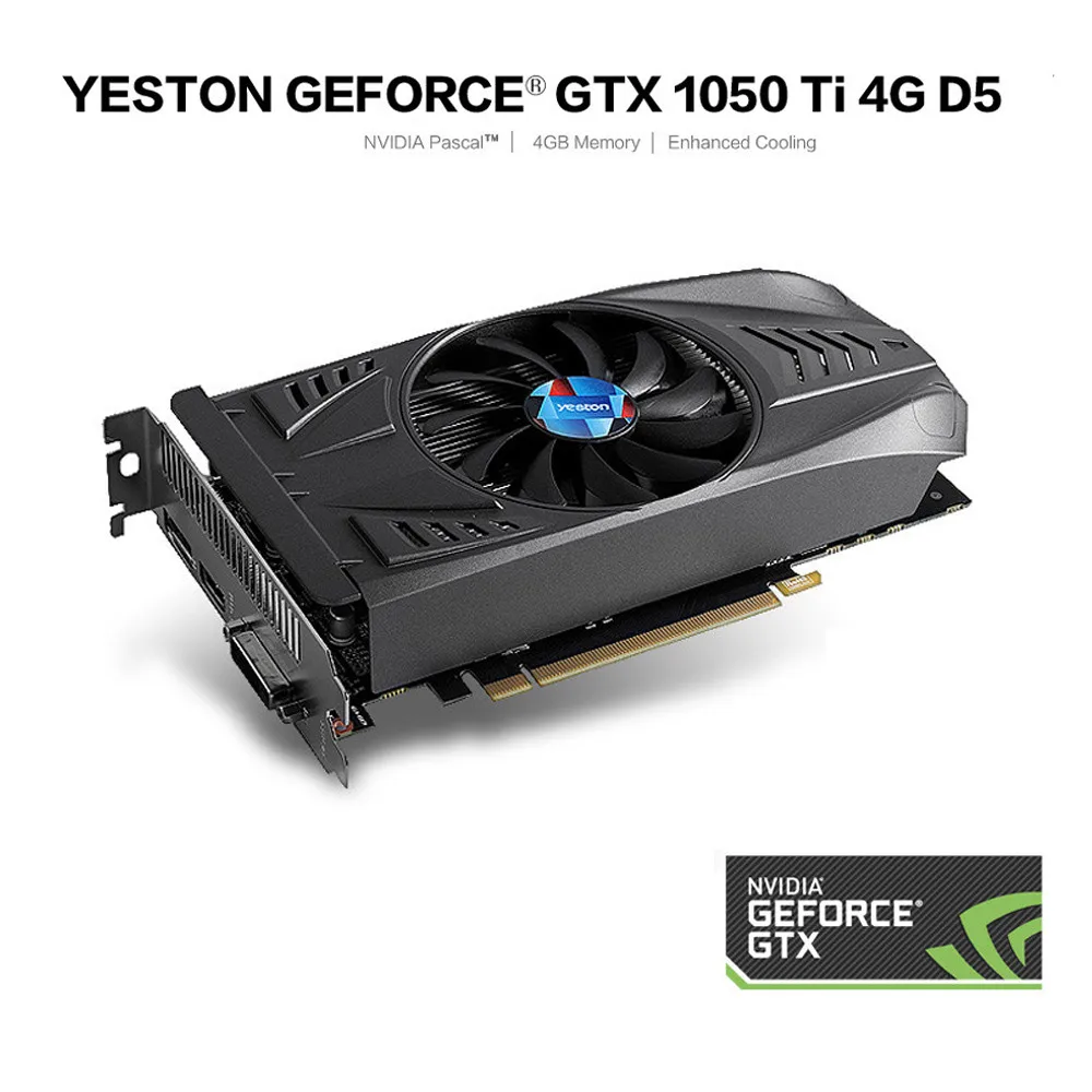 Видеокарта GeForce GTX 1050Ti GPU 4 ГБ GDDR5 3 0 бит| |