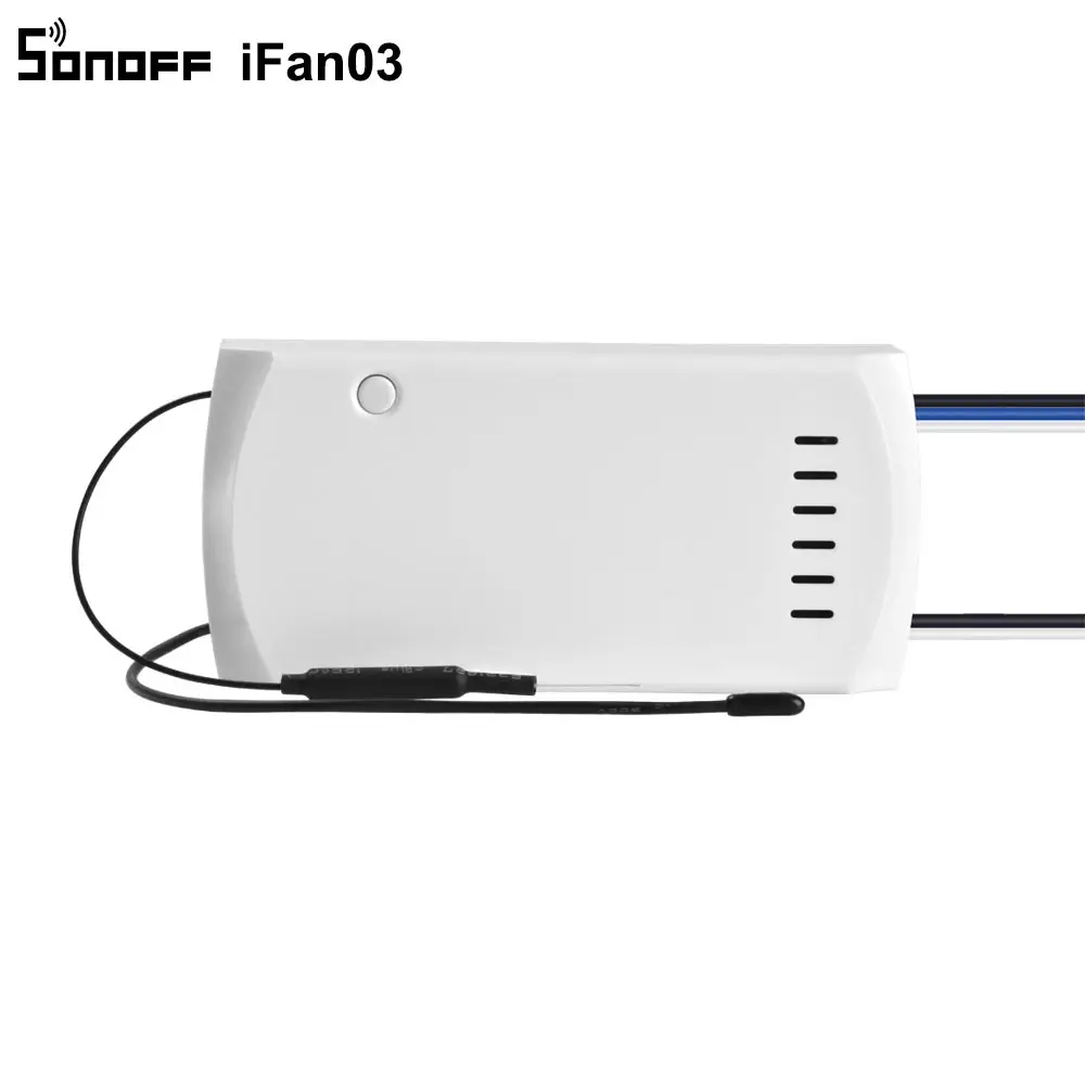 Умный переключатель вентилятора SONOFF iFan03 Wi Fi потолочный вентилятор/светильник