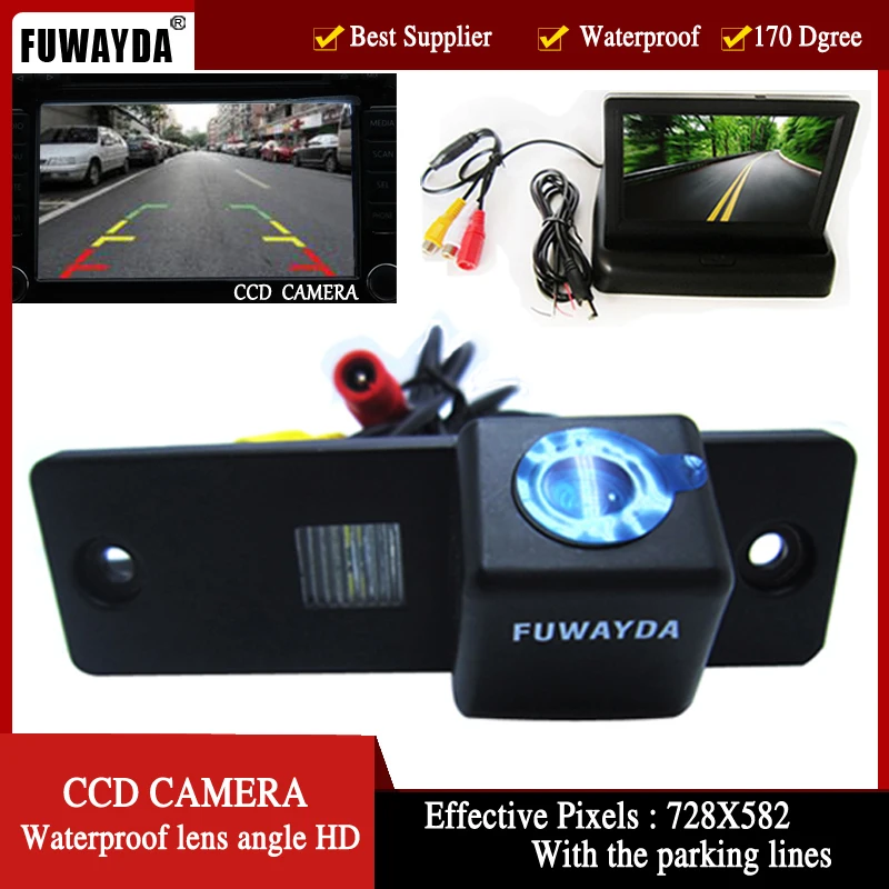 Цветная CCD Автомобильная камера заднего вида FUWAYDA Hi definition для Toyota 4 Runner/Land Cruiser Prado