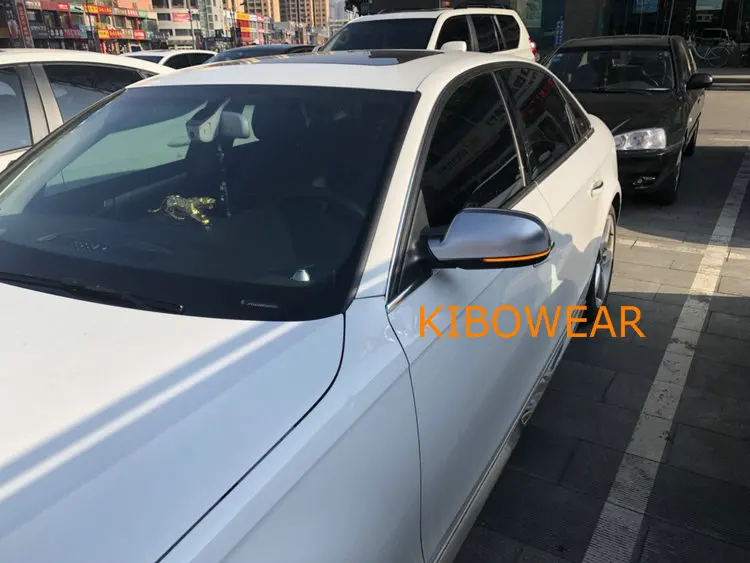 Kibowear для Audi A4 A5 S5 B8.5 RS5 RS4 динамический прокрутки светодиодный светильник сигнала поворота боковое зеркало мигалка повторитель 2013