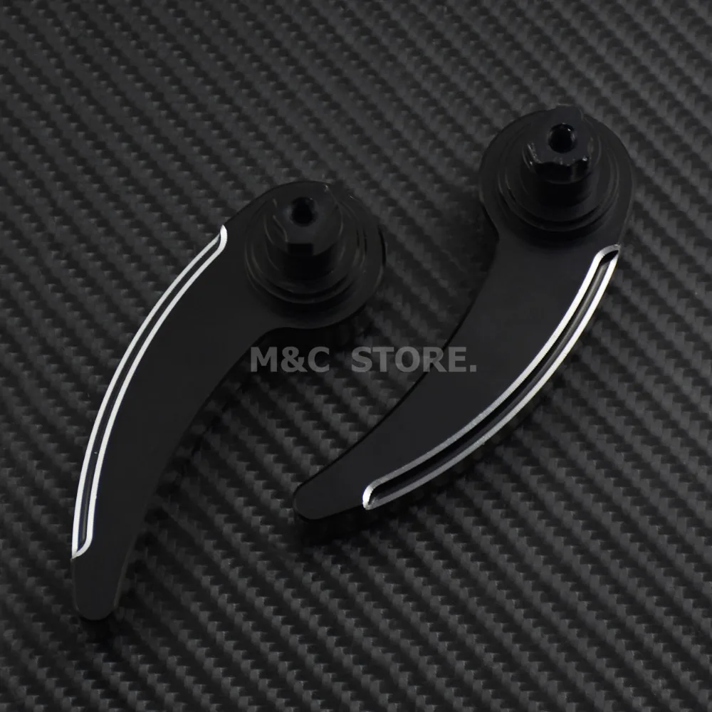 Черная сумка для седла подъемник защелка рычаг алюминиевая заготовка Harley Touring