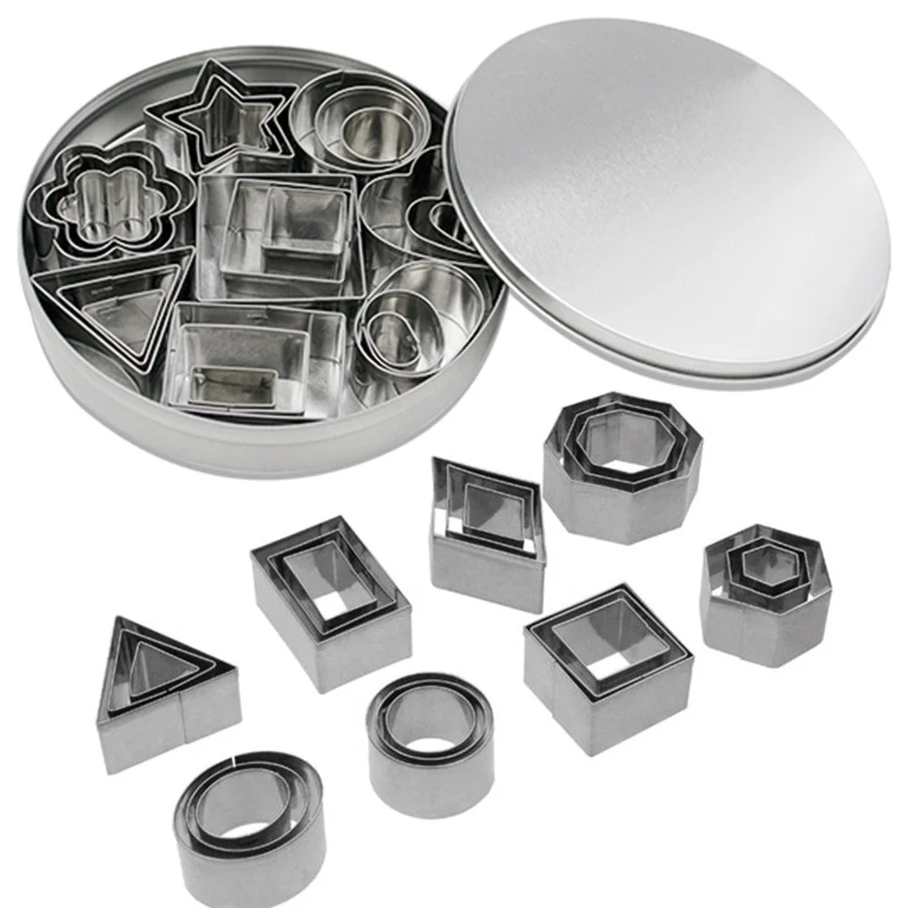 24 шт./компл. форма для печенья из нержавеющей стали|cookie cutter|cookie cutter stainless steelsteel cookie