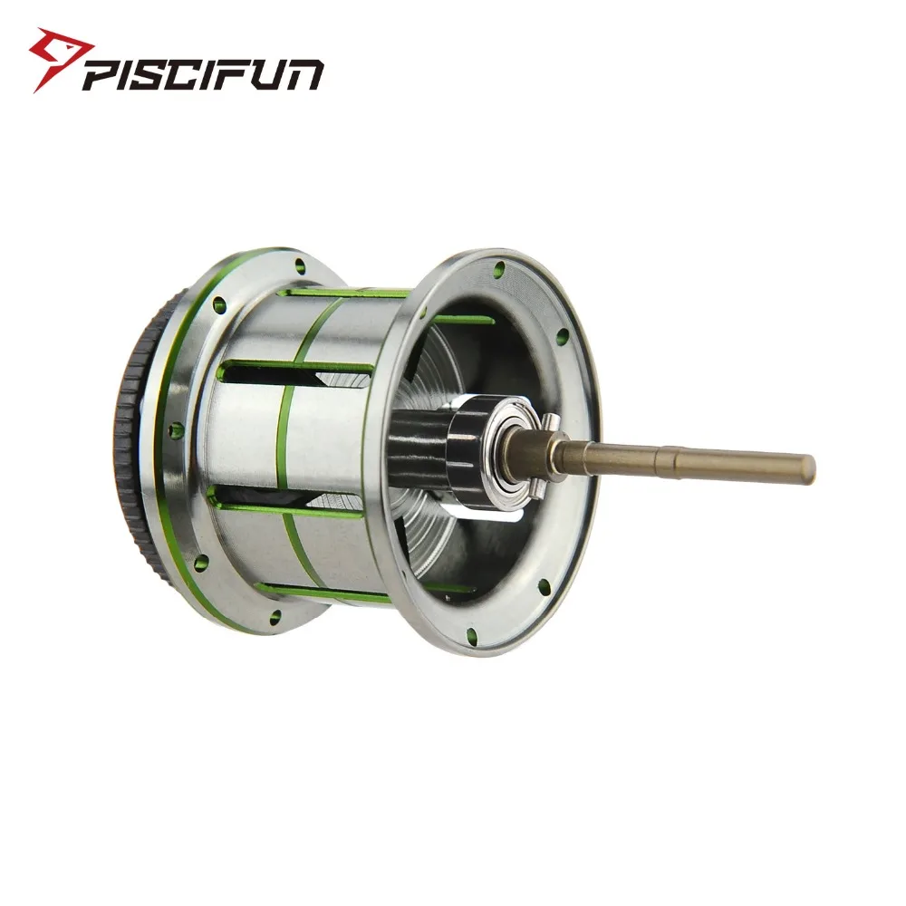 

Катушка для заброса приманки Piscifun Phantom, мелководье катушка, легкая двойная Рыболовная катушка с двойным тормозом, запасная шпуля, сменная ка...