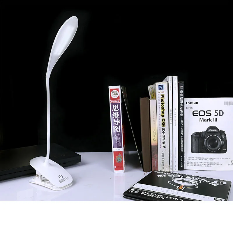 Finether сенсорный датчик с регулируемой яркостью складной светодиодный Настольный