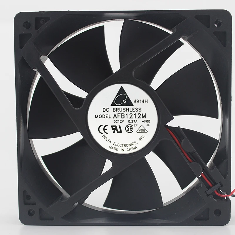 

Brand new original 12cm 12025 12V 0.27A AFB1212M double ball cooling fan