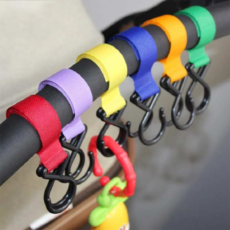 2 шт./лот Аксессуары для колясок крючки для Мумия мешок Accessoire Poussette Multicolors коляска крюк