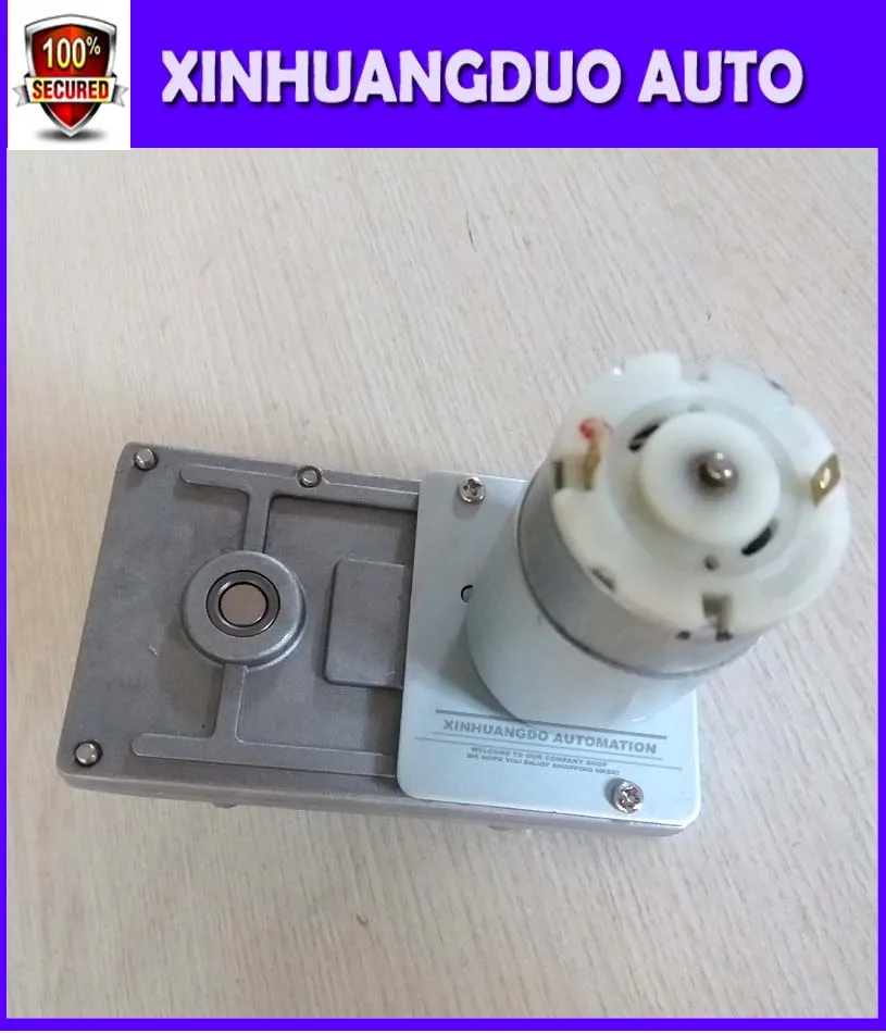Новое поступление 555 металлический Шестерни двигателей 12 V-24 V DC снижение Шестерни мотор, высокий крутящий момент на низкой Шум
