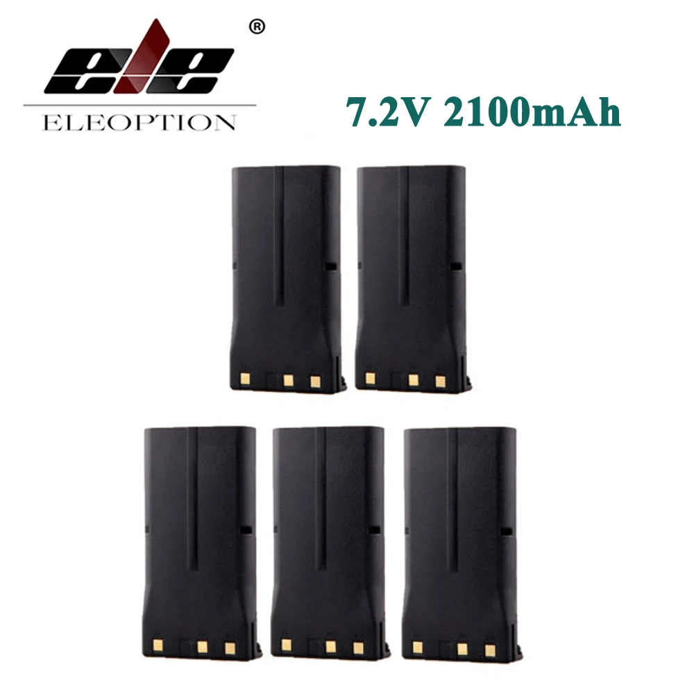 ELEOPTION 5 шт. 2100 мАч 7 2 Вольт KNB 16 17A 21N батарея для KENWOOD 22N TK 280 380|battery for|battery battery batterybatteries