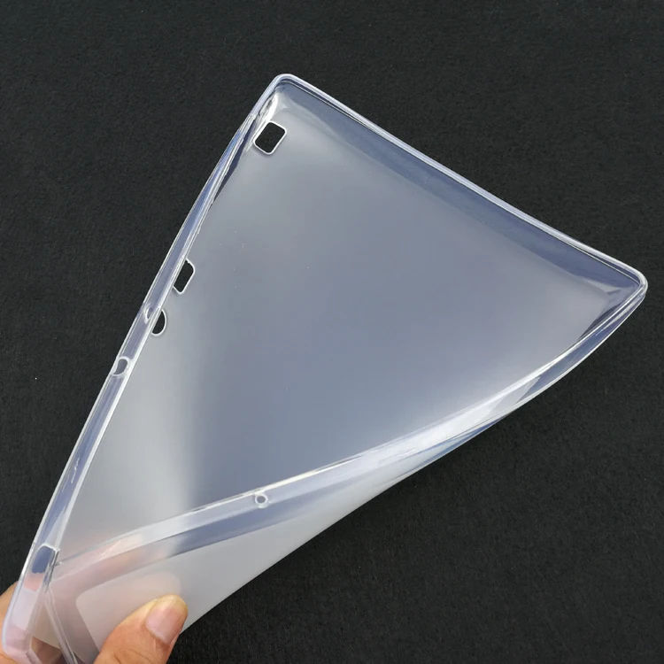 Чехол для lenovo TAB2 10,1 A10-70 A10 70 Tab 3 TB3-X70L X70F, чехол для планшета 360, полный Чехол из мягкого ТПУ, прозрачный чехол на заднюю панель s