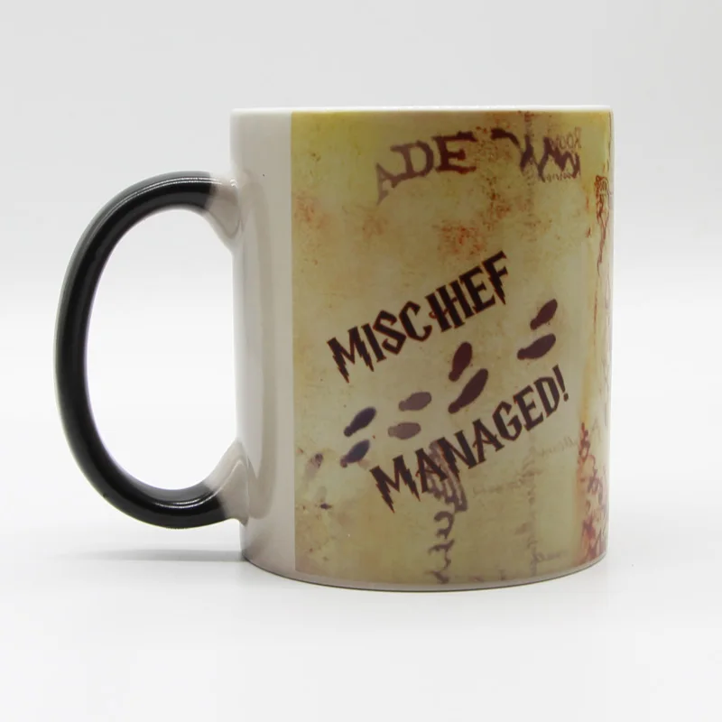 Кофейные кружки с изображением старых Маров термочувствительные чашки