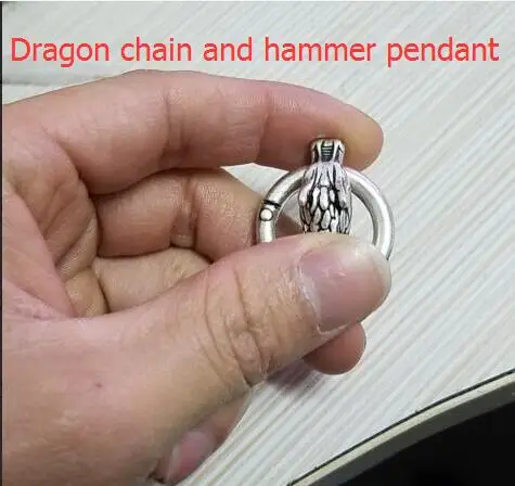 1 шт. цепочка дракона и кулон молотка lansix|hammer pendant|dragon pendantchains and pendants |