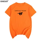 Футболка Мужскаяженская с принтом, хлопок, забавная Повседневная рубашка с длинным островом и звуком, лагерь, Перси Джексон, лето