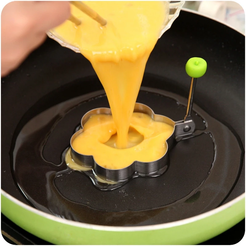 1pc Stainless Steel Fried Egg Shaper Pancake Mould Mold Kitchen Cooking Tools Cooker keukenhulpjes | Дом и сад