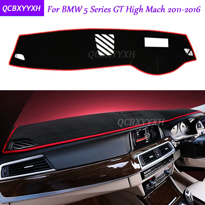 Для BMW 5 Series GT 2011 2017 коврик для приборной панели защитный интерьер Photophobism теневая