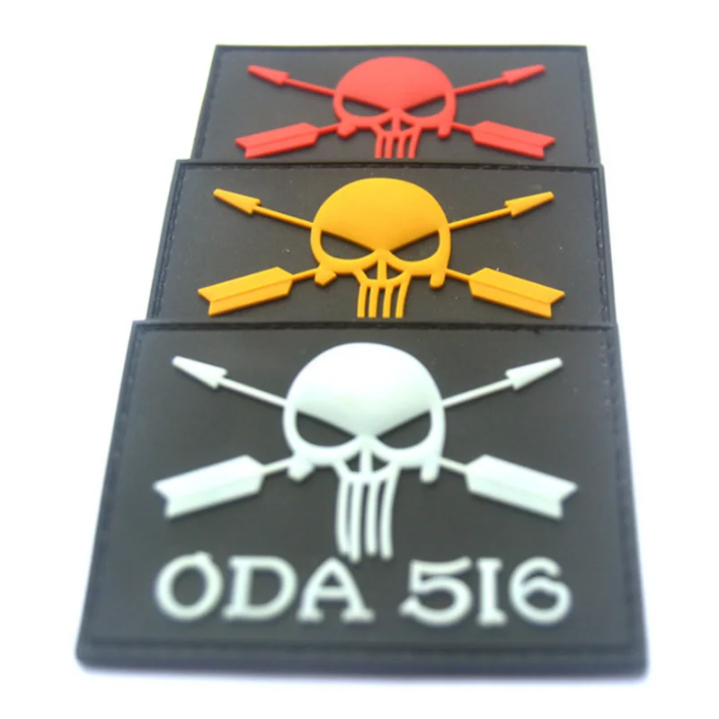 ODA 516 Тактический Патч 8*6 5 см оперативная Отслойка альфа Мораль патч ПВХ крюк &