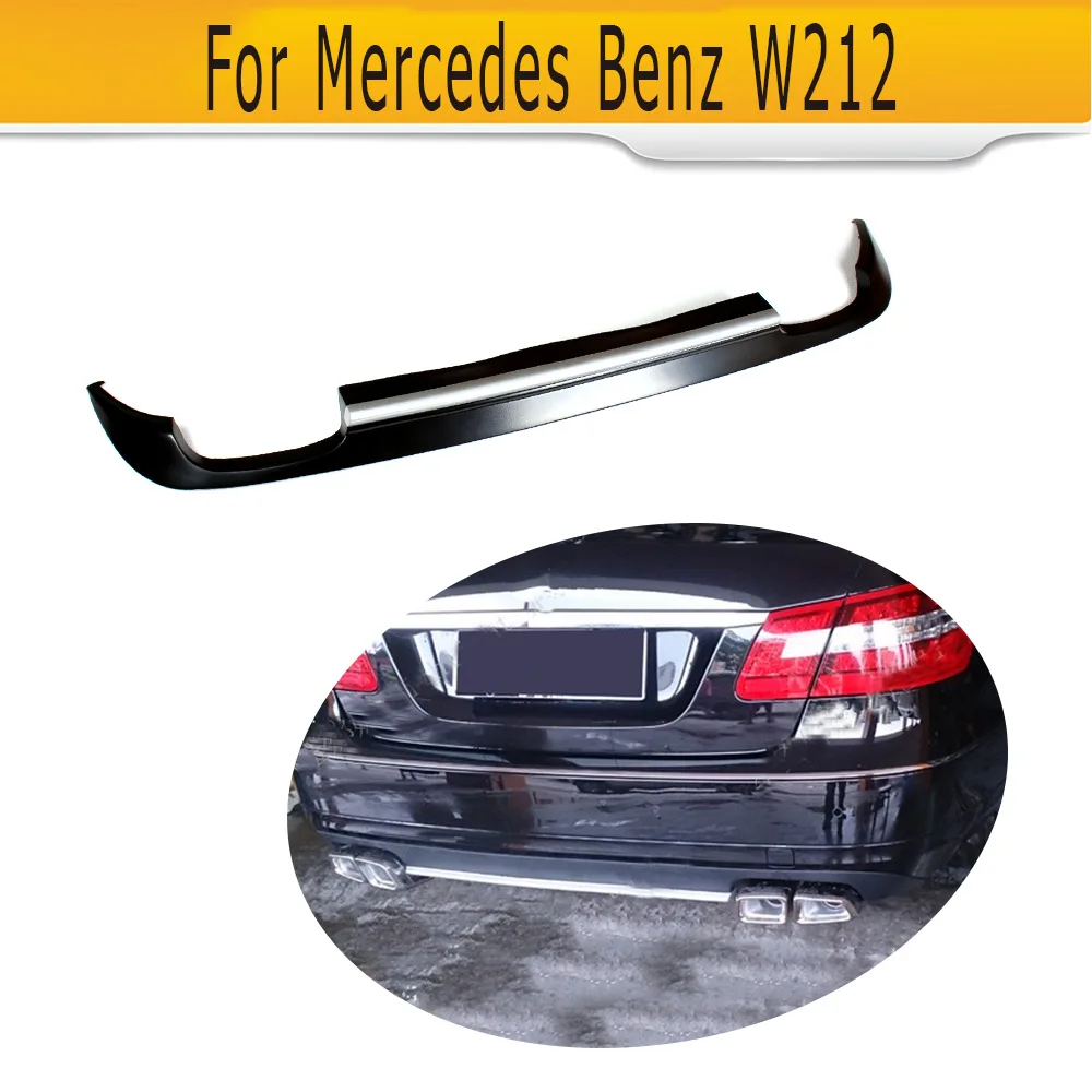 Спойлер для автомобильного заднего бампера Mercedes Benz W212 стандартный бампер 2010 2013