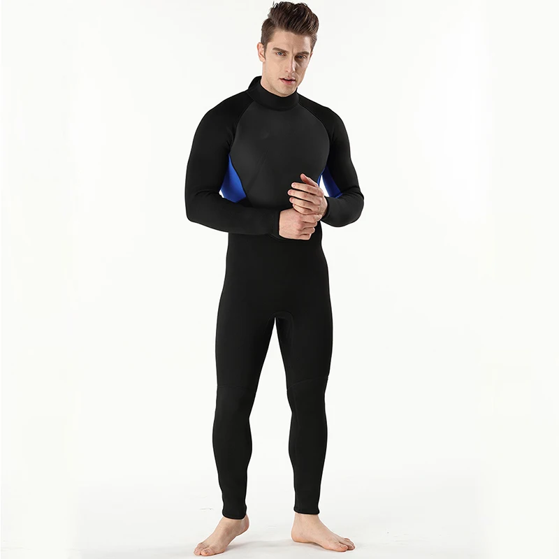 Костюм для дайвинга 3 мм гидрокостюм подводного плавания мужской неопреновый