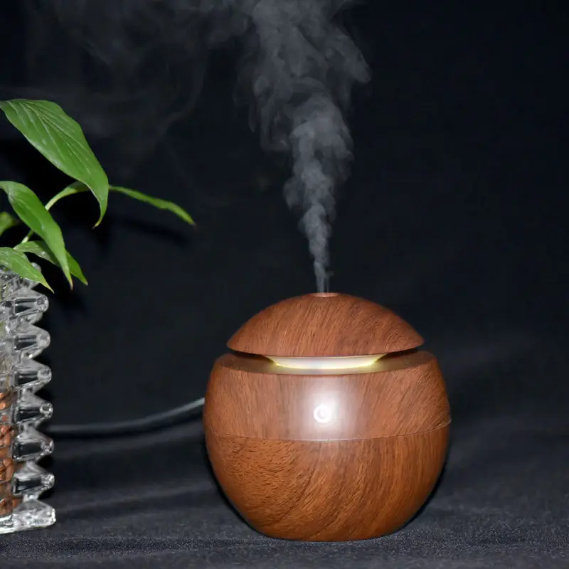 Мини Деревянный Ароматерапия Увлажнитель Арома диффузор очиститель воздуха