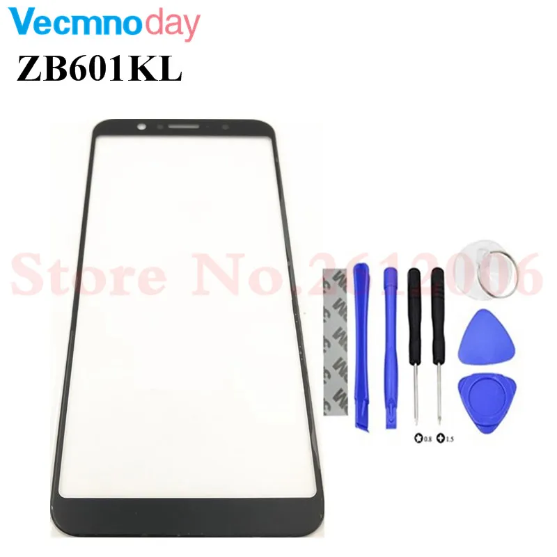 Передний внешний экран стекло объектив Замена Сенсорный экран для ASUS Zenfone Max Pro M1 ZB601KL ZB602KL X00TD X00TDB
