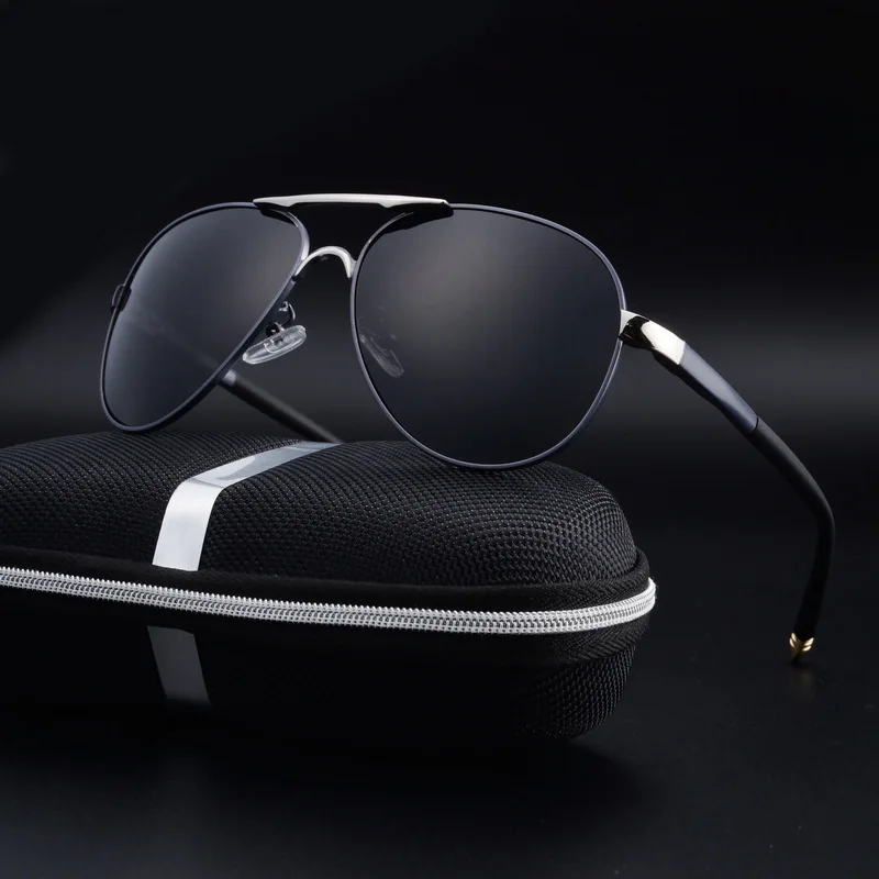 Новый 2017 coolsir бренд дизайн металлический каркас Поляризованные Авиатор