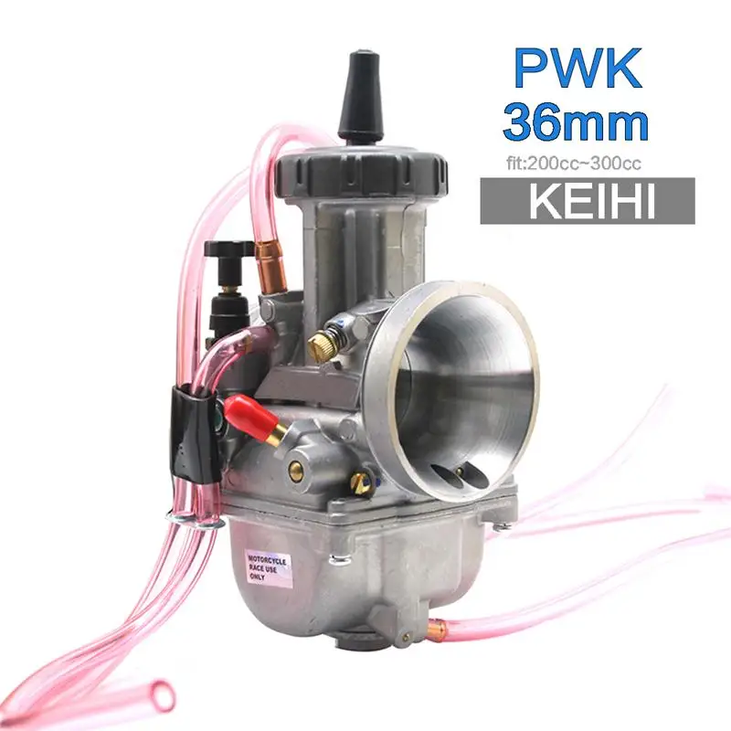 36mm Keihi ZS гоночный мотоцикл универсальный PWK 33 34 35 36 38 40 42 мм PWK AIR ATTAQUANT Pour KEIHI CARBURATEUR POUR TRX250R CR250 - Цвет: 36mm Keihi