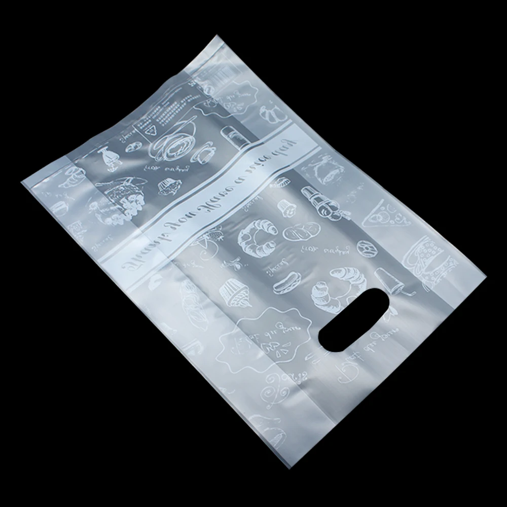 DHL 400 шт./лот прозрачный пакет пластиковый тосты выпечки хлеб торт сумка для
