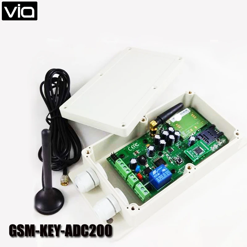 Через GSM KEY ADC200 пульт дистанционного управления для гаражных ворот