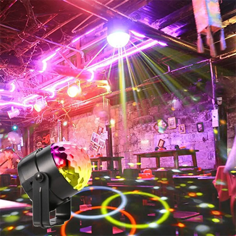 5 Вт RGB светодиодный этап дискотечный шар Dj свет этапа рождественских Вечерние