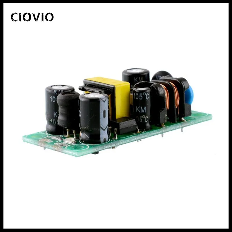 AC-DC 5V 1A 1000mA преобразователь напряжения понижающий адаптер модуля трансформатор с